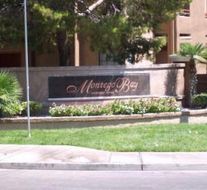 apartment community entrance sign with inset sand blasted granite face