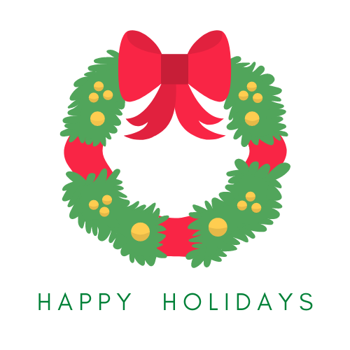 Happy Holiday Wreath