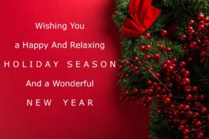 Happy holiday wishes